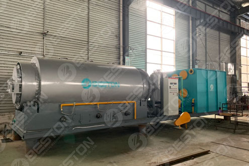 Tyre Pyrolysis Plant Shipped to Paraguay