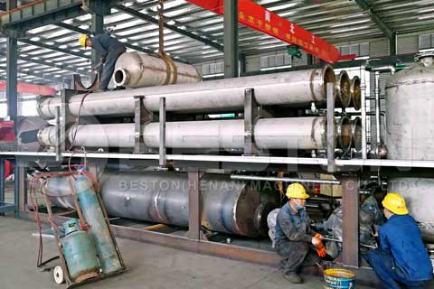 plastic pyrolysis plant