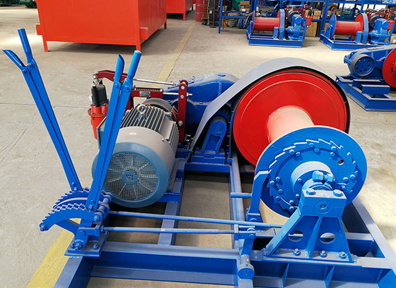 high speed piling winch
